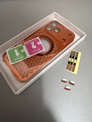 Funda Protectora iPhone 17  Pro Max aluminio