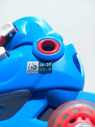 Patines Oxelo Azules Talla 26/28 Ajustable