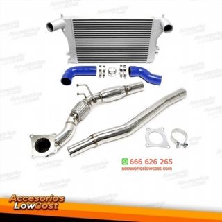INTERCOOLER + DOWNPIPE PARA AUDI S3 TTS SEAT VW G