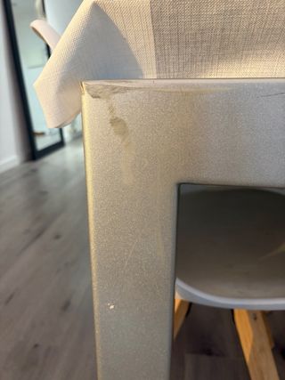 Mesa comedor extensible cristal y metal