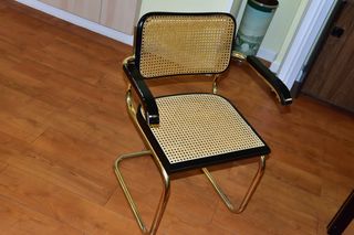 Mesa Cristal y 6 Sillas Vintage