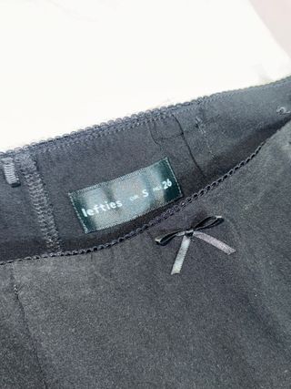 Falda pantalón negra corta