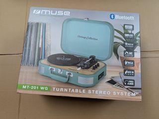 Tocadiscos Muse MT-201 WG