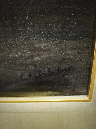 Cuadro Óleo Manuel Gómez Albadalejo Fresas