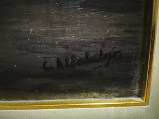 Cuadro Óleo Manuel Gómez Albadalejo Fresas