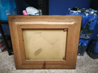 Cuadro Óleo Manuel Gómez Albadalejo Fresas