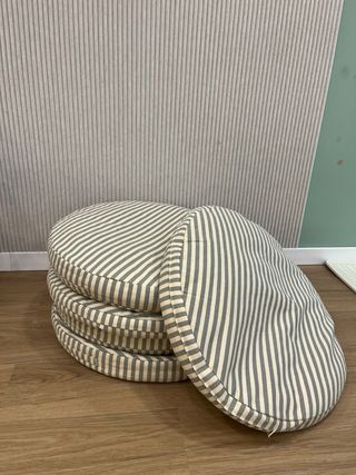 Cojines de suelo redondos 60cm Kids Concept