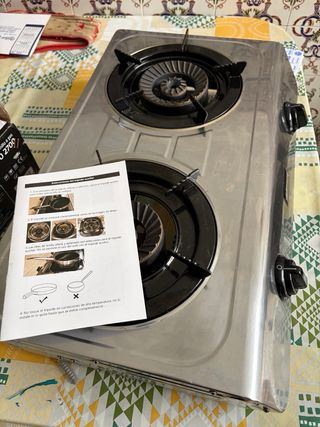 Orbegozo Hornillo a gas FO 2700 cocina de gas.