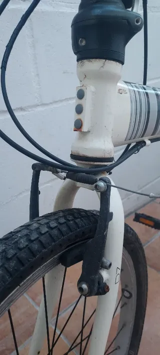 Bicicleta Plegable Dahon Blanca