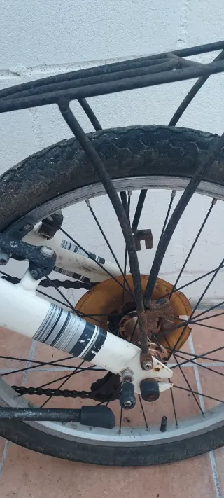 Bicicleta Plegable Dahon Blanca