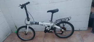 Bicicleta Plegable Dahon Blanca
