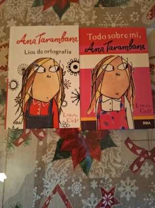 Lote 2 libros "ANA TARAMBANA". 15 €
