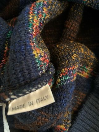 Maglione Suspense Uomo XL/XXL Made Italy lana