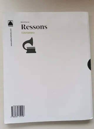 Ressons. Literatura 1 BATX