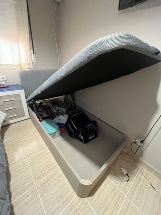 Cama canapé 90cm individual