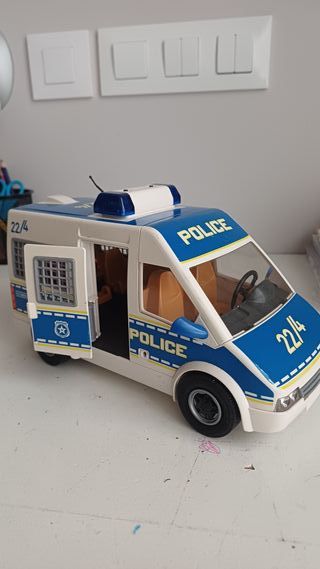Camión Policía Juguete, playmobil.