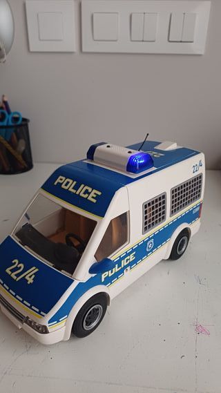 Camión Policía Juguete, playmobil.