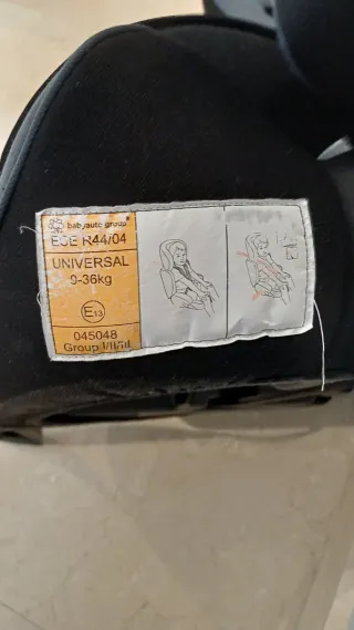 Silla coche niño Vivitta Grupo 1-2-3