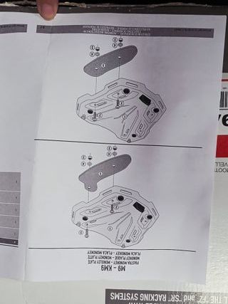 Givi M9A Trekker Rack Monokey
