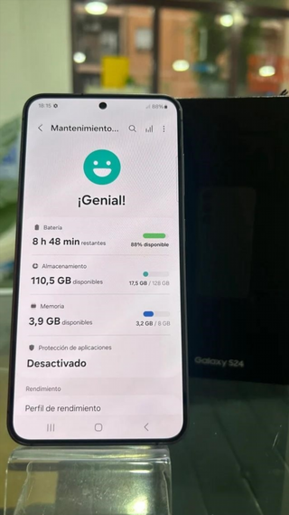 Samsung Galaxy S24 Gris 5G 128GB 8GB RAM