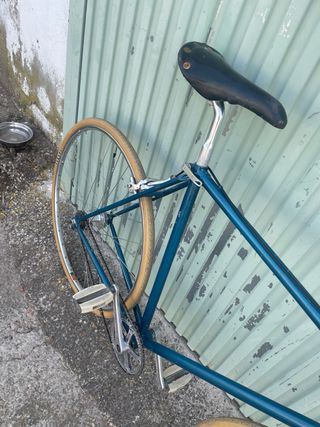 Bicicleta Fixie Azul