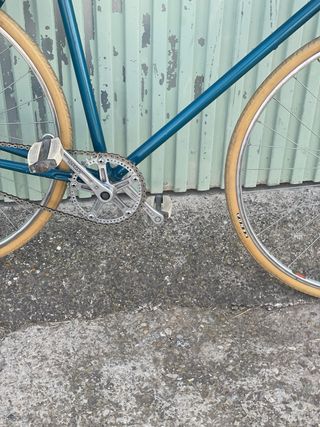 Bicicleta Fixie Azul
