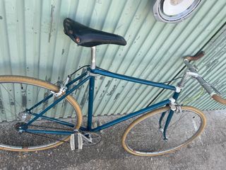 Bicicleta Fixie Azul