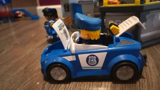 Prisión Pinypon con Coche y Moto Policía