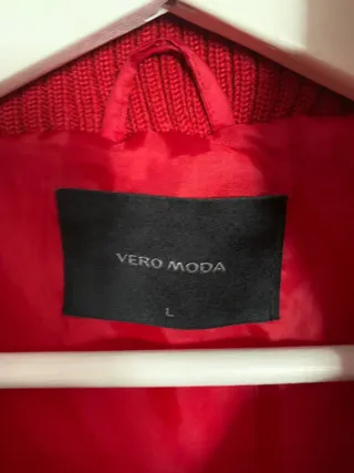 Abrigo Rojo Vero Moda