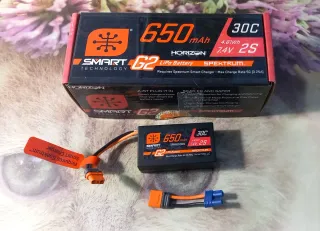 Batería Lipo Spektrum Smart G2 650mAh 7.4V 2S