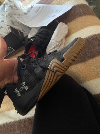 Zapatillas Under Armour CrossFit Negras Marrones