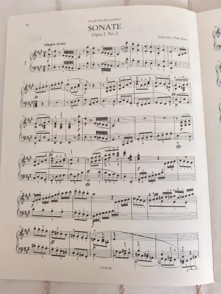 Partituras Beethoven Sonatas para Piano Vol. 1