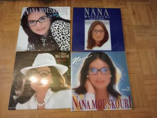 Lote 4 vinilos Nana Mouskouri