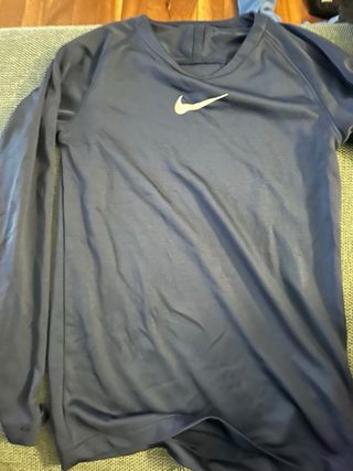 Camiseta térmica Nike azul