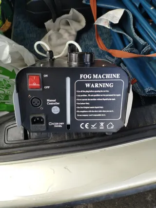 Máquina de Humo Ibiza Light 900W,no tiene mando