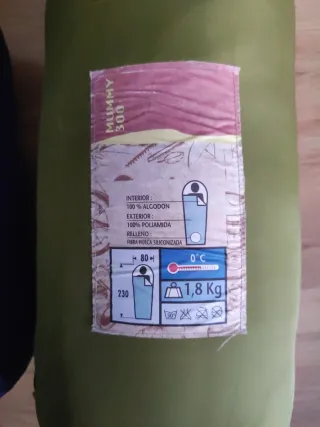 Sacos de dormir Forclaz 10° y Husky