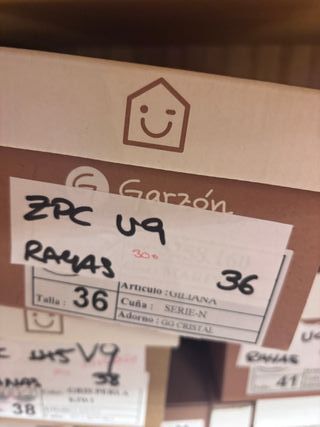 Zapatillas Garzón Rayas vaquero/Gris