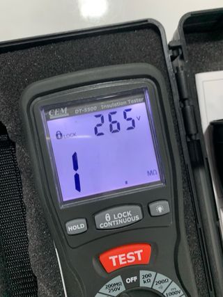 Proiman,CEM DT-5500 Probador de Aislamiento