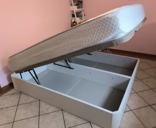 Canapé abatible con colchón