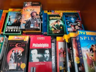 73 VHS Film e Cartoni - Azione, Commedia, Fantasy