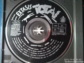 CD Extasis Total Música Hip Hop