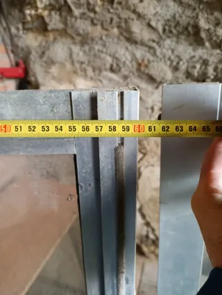 Ventanas de aluminio con cristal climalit