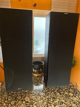 Altavoces HIFI Domus D-345 Negros de 4 vias