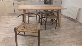 4 Sillas Comedor Madera Uish Vintage