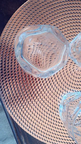 Pack 6 Vasos Vidrio Diseño Único