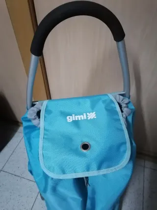 Carro de la compra Gimi grande con ruedas grandes
