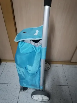 Carro de la compra Gimi grande con ruedas grandes