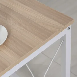 Mesa de Escritorio en L con Estante