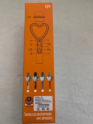 Micrófono Inalámbrico Hifi Speaker Q5