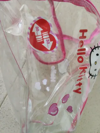 Patines niña rosas Hello Kitty